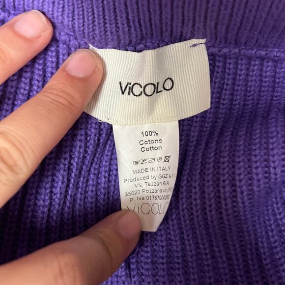 Vicolo 100% Cotton Woven Women Stretch Shorts - Picture 3 of 6